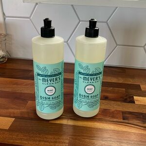 Mrs. Meyer's Clean Day Dish Soap - Mint - 2 Pack